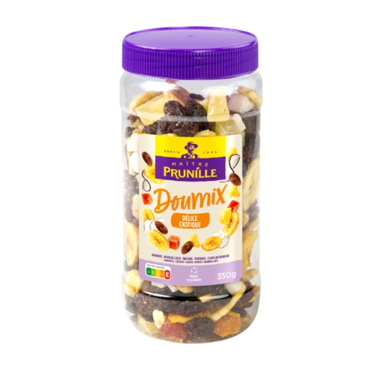 Mélange de fruits secs exotiques Doumix MAITRE PRUNILLE