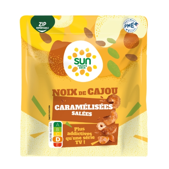 Noix de Cajou Caramlisée salées SUN