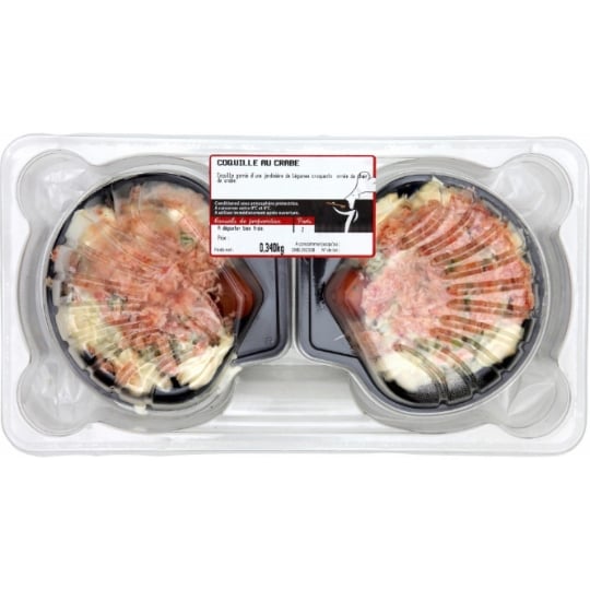 Coquilles au Crabe BIGARD