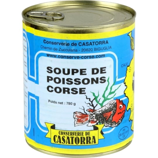 Soupe Poisson Corse CONSERVERIE DE CASATORRA