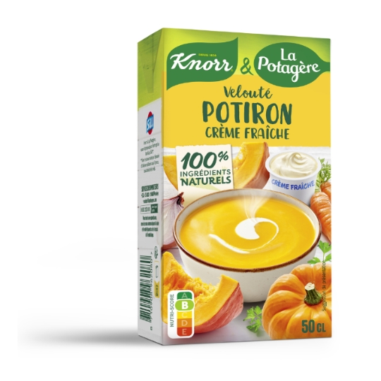 Soupe Velouté de Potiron KNORR & LA POTAGERE