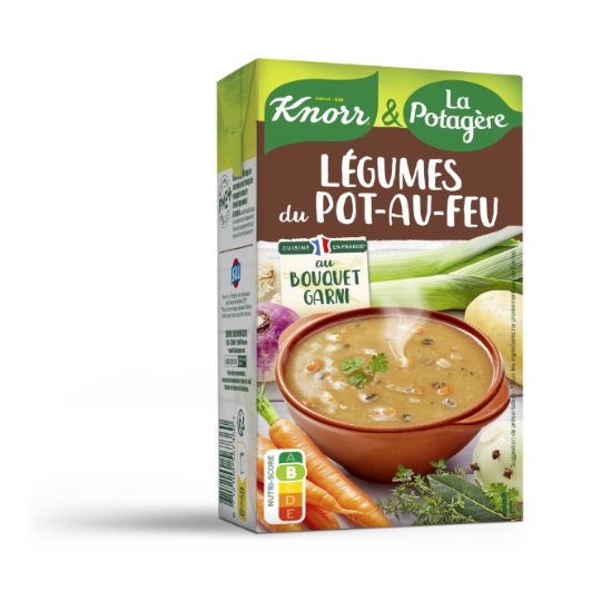 Soupe Velouté Légumes du Pot au Feu KNORR & LA POTAGERE
