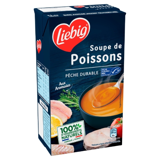 Soupe De Poissons Aux Aromates Pêche Durable LIEBIG