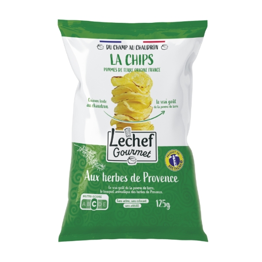 Chips de Pommes de Terre et Aux Herbes de Provence LA CHIPS TERRES DE BREIZH