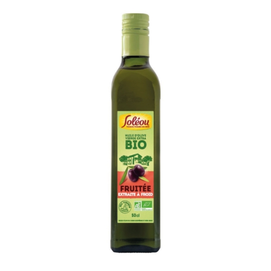 Huile vierge extra fuitée  Bio SOLEOU