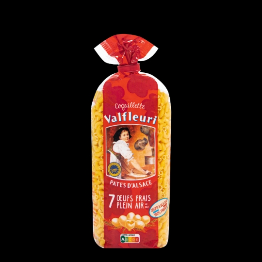 Pâtes coquillettes VALFLEURI