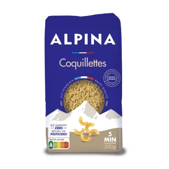 Pâtes coquillettes ALPINA