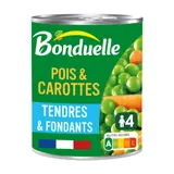Petits Pois Carottes Tendres et Fondants BONDUELLE