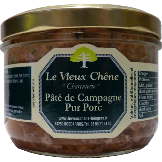 Pâté De Campagne Pur Porc LE VIEUX CHENE