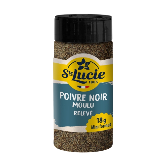 Poivre Noir Moulu SAINTE LUCIE