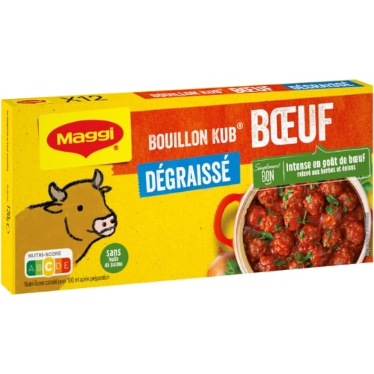 Bouillon Déshydraté de Boeuf Dégraissé MAGGI