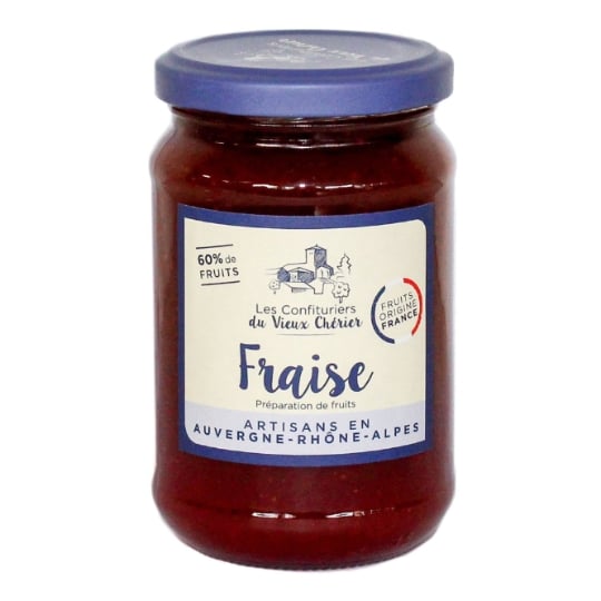 Préparation fraise LES CONFITURIERS DU VIEUX CHERIER