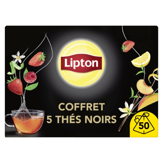 Coffret de Thés Noirs Parfumés LIPTON