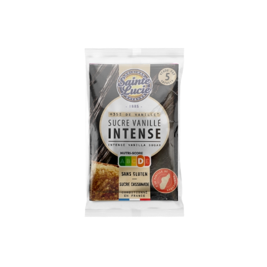 Sucre vanillé bourbon saveur intense SAINTE LUCIE