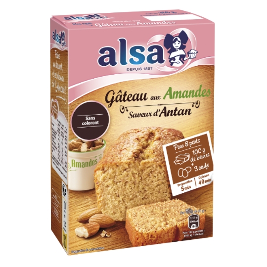Préparation Gâteau aux Amandes ALSA