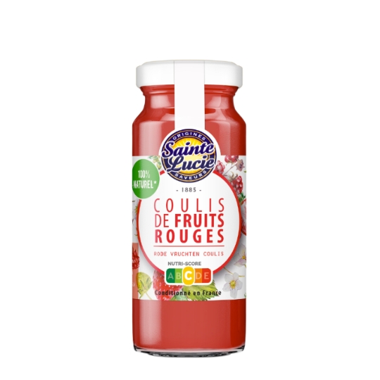 Coulis de fruits rouges SAINTE LUCIE