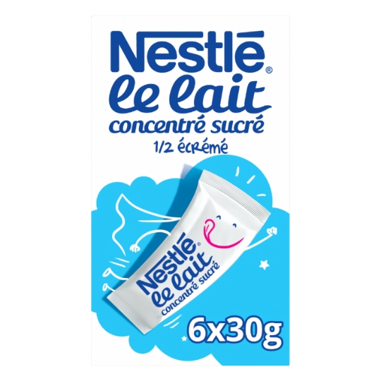 Lait concentré demi-écrémé NESTLE