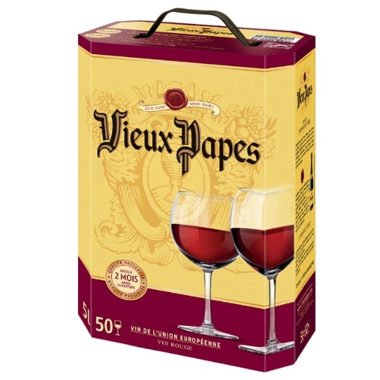 Vin Rouge de l'Union Européenne VIEUX PAPES