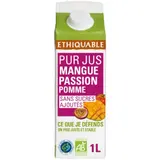 Jus de Fruits Pur Mangue Passion Pomme Bio ETHIQUABLE