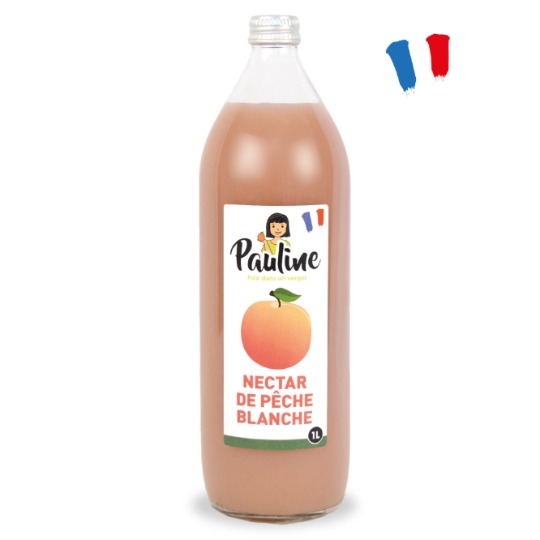 Jus Nectar de Pêche Blanche Non Vitaminé PAULINE