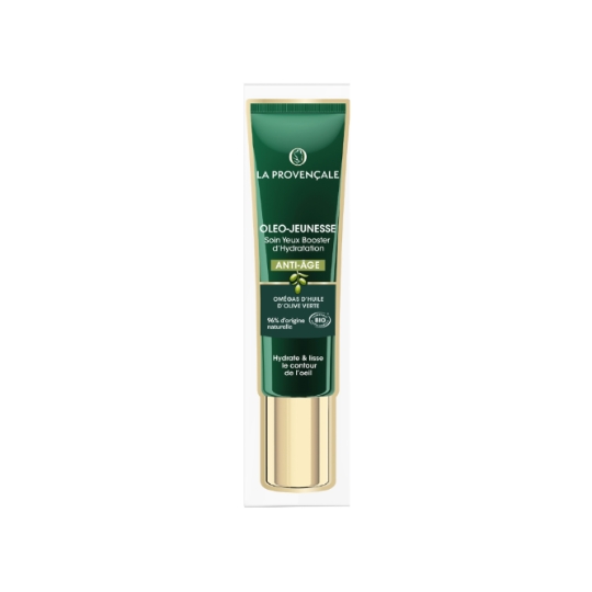 Crème Contour des Yeux Anti-âge Hydratant Lissant Illuminateur à l'Huile d'Olive Bio et aux Polyphénols LA PROVENCALE BIO