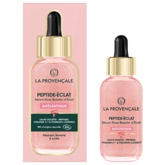 Sérum Visage Coup d'éclat Anti-fatigue Olive Violette Bio LA PROVENCALE BIO