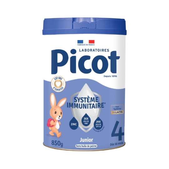 Lait Bébé en Poudre 4ème Age dès 18 mois Système Immunitaire PICOT