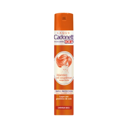 Laque Maintien Souple Cheveux Secs CADONETT