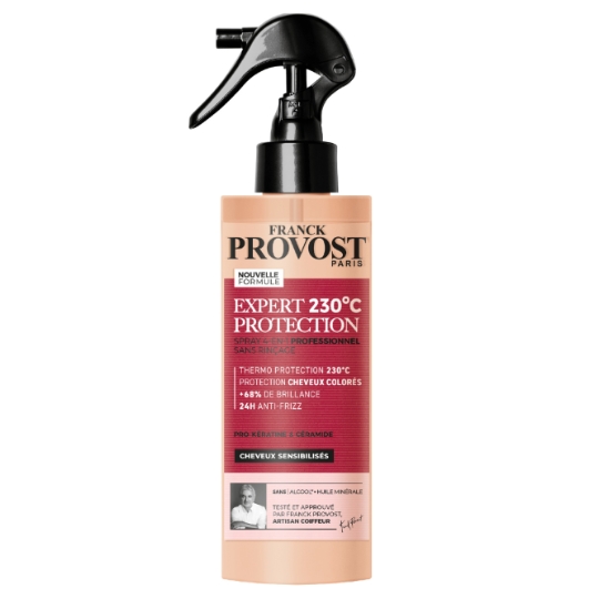 Shampoing Protection thermique pour Cheveux sensibilisés Pro-kératine et Céramide Expert Protection FRANCK PROVOST