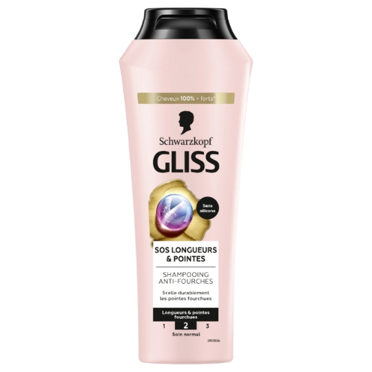 Shampoing Anti-fourches pour Longueurs et pointes SOS Longueurs & Pointes GLISS