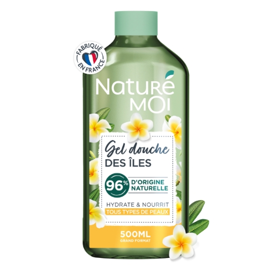 Gel douche Hydratant Fleur de Tiaré Bio NATURE MOI