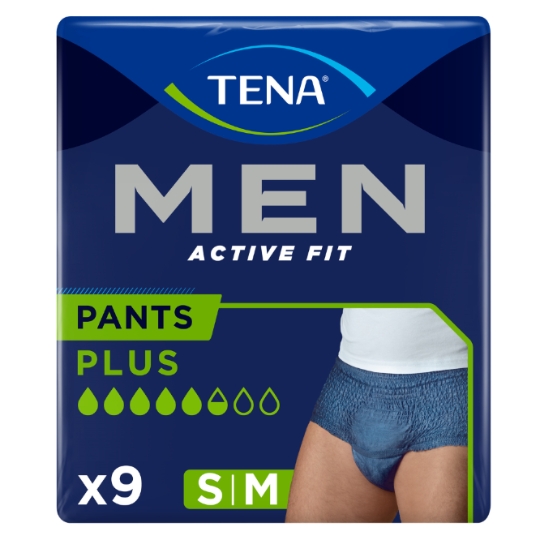 Protections fuites urinaires Homme Taille S-M Men Active Fit TENA