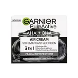 Crème Visage Jour et Nuit Peau à Imperfections Matifiant Hydratant Niacinamide AHA BHA Charbon PureActive GARNIER