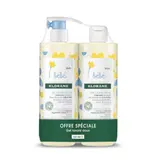 Gel douche bébé au Calendula apaisant Corps et Cheveux KLORANE