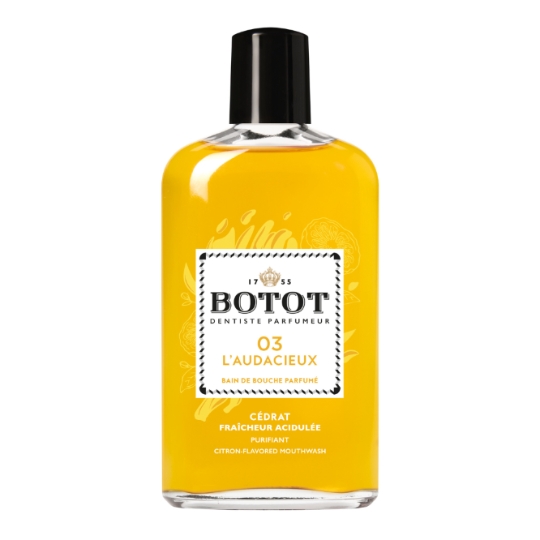 Bain de Bouche Parfumé 03 L'Audacieux Cédrat Fraîcheur Acidulée BOTOT