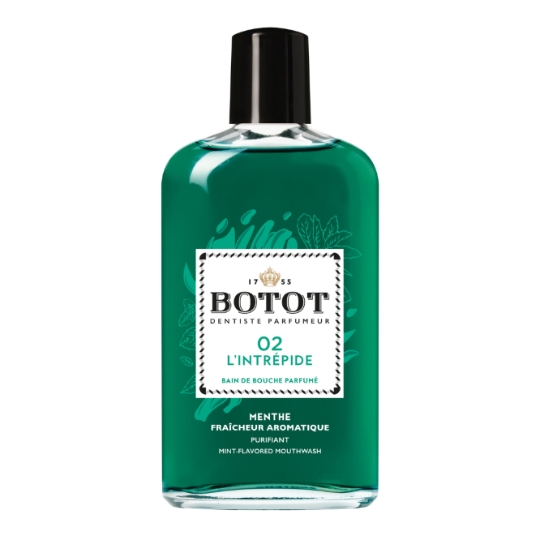 Bain de Bouche Parfumé 02 L'Intrépide Menthe Fraîcheur Aromatique BOTOT