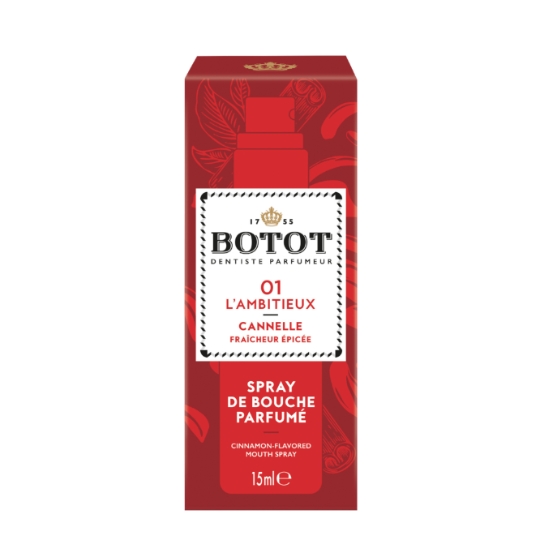 Spray de Bouche Parfumé 01 L'Ambitieux Cannelle BOTOT