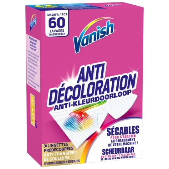 Lingettes Anti Décoloration VANISH