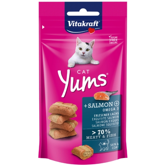 Friandises Pour Chat Adulte Saumon Cat Yums VITAKRAFT