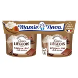 MAMIE NOVA Gourmand Coeur de liégeois aromatisé cappuccino coeur chocolat