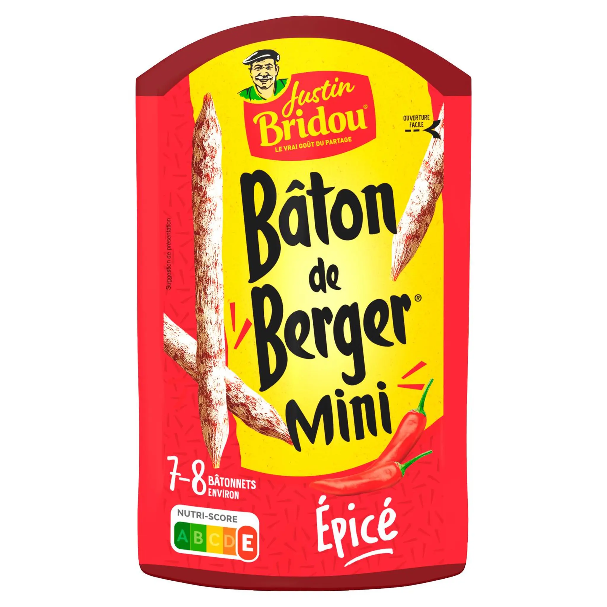 JUSTIN BRIDOU Bâton de berger mini épicé