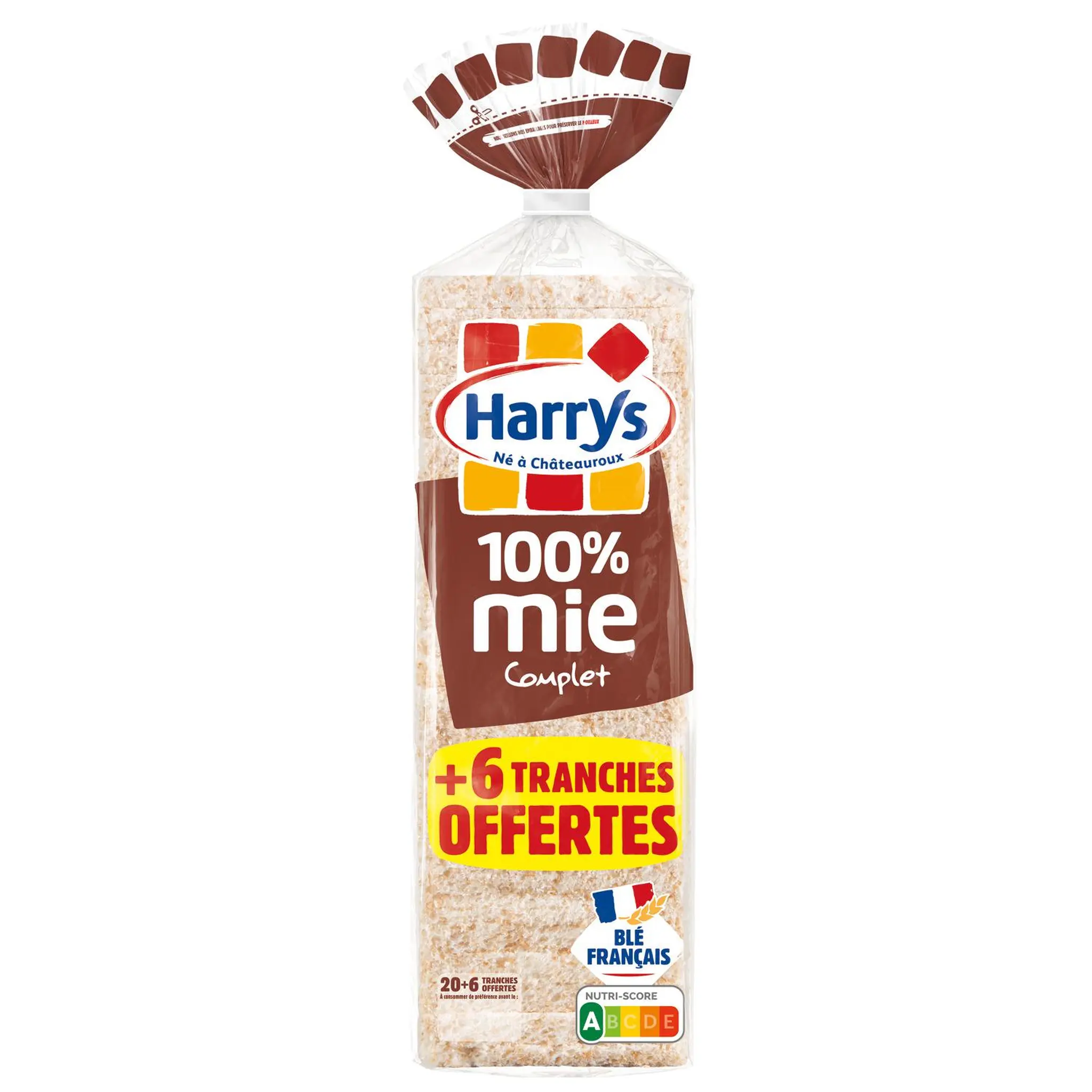 HARRYS Pain 100% mie complet
