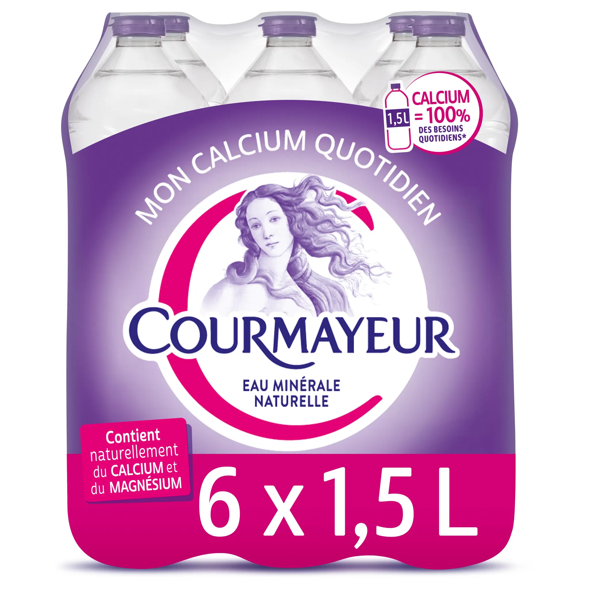 COURMAYEUR Eau minérale naturelle plate