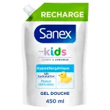 SANEX Gel douche kids hypoallergénique corps et cheveux