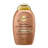 OGX Après-shampoing lissant à la kératine brésilienne sans sulfate