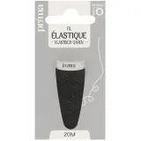 PRIMA Fil élastique noir 20m