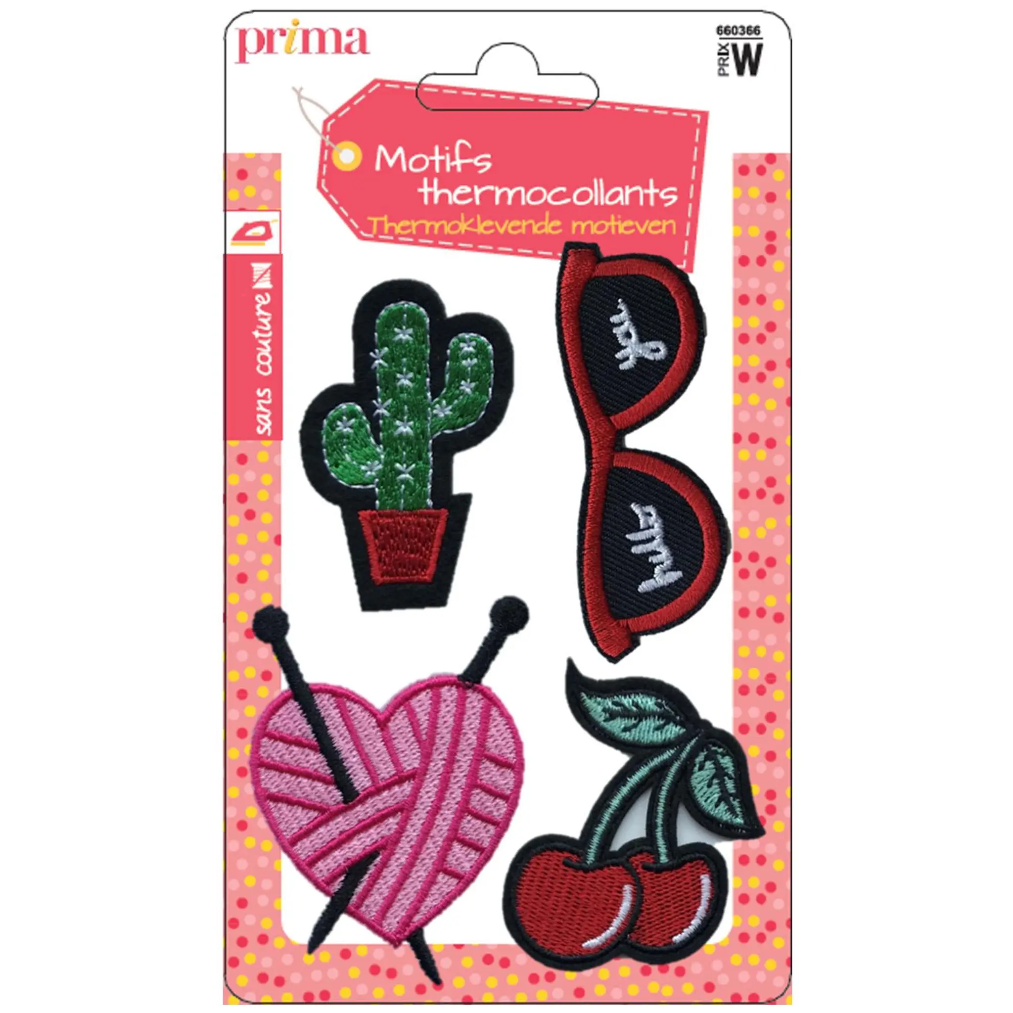 PRIMA Planche motifs thermocollants