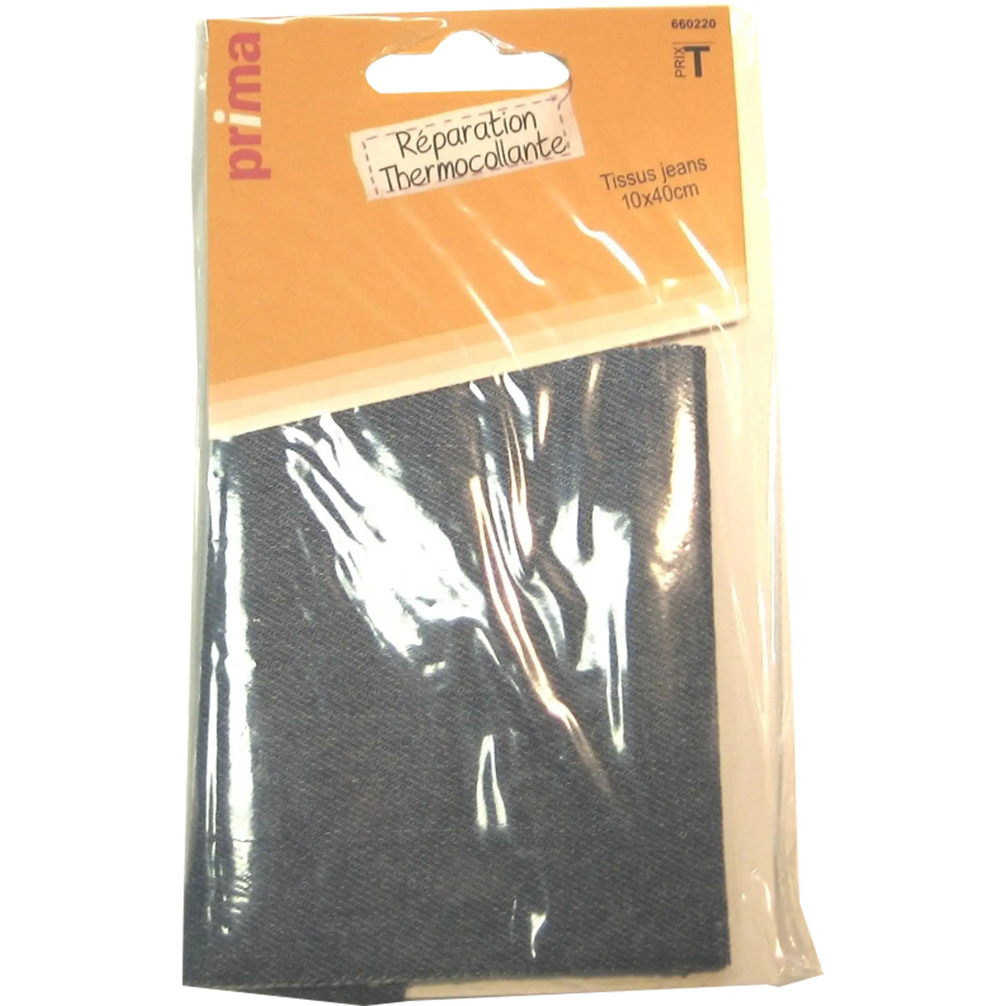 PRIMA Réparation thermocollante tissus jean 10x40cm