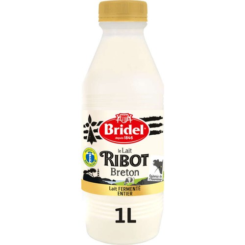 Bridel Lait fermenté Ribot Entier 1L