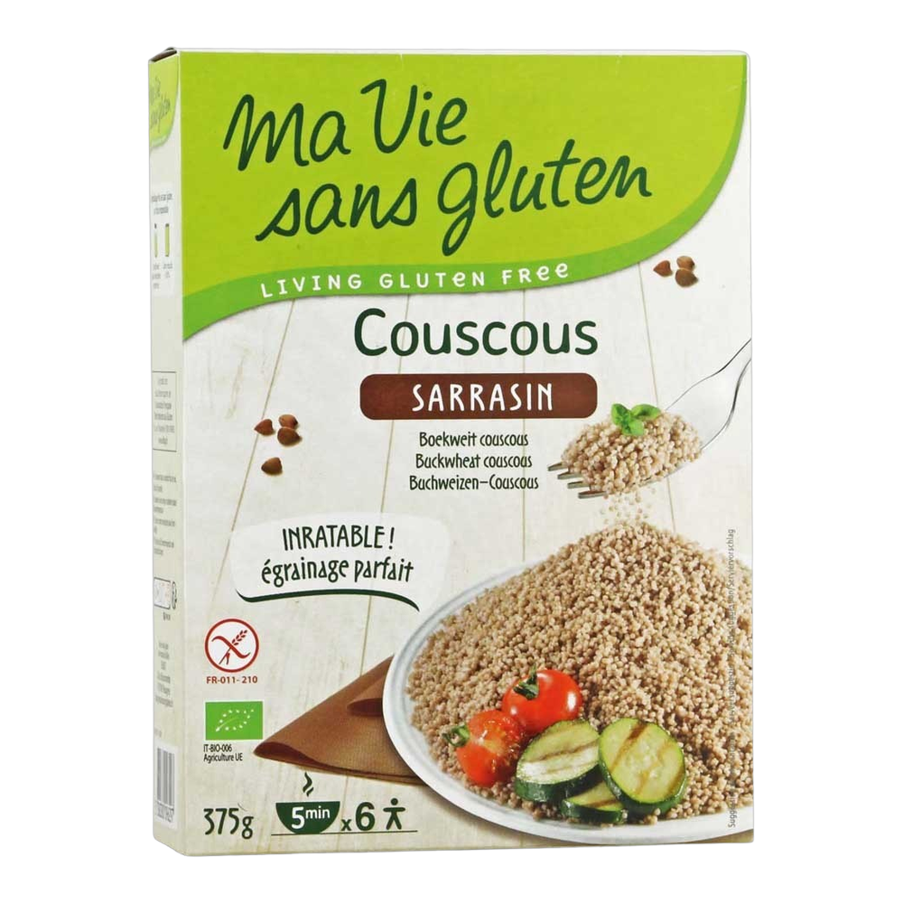 Couscous de sarrasin sans gluten bio